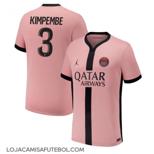 Camisa de Futebol Paris Saint-Germain Presnel Kimpembe #3 Equipamento Alternativo 2024-25 Manga Curta